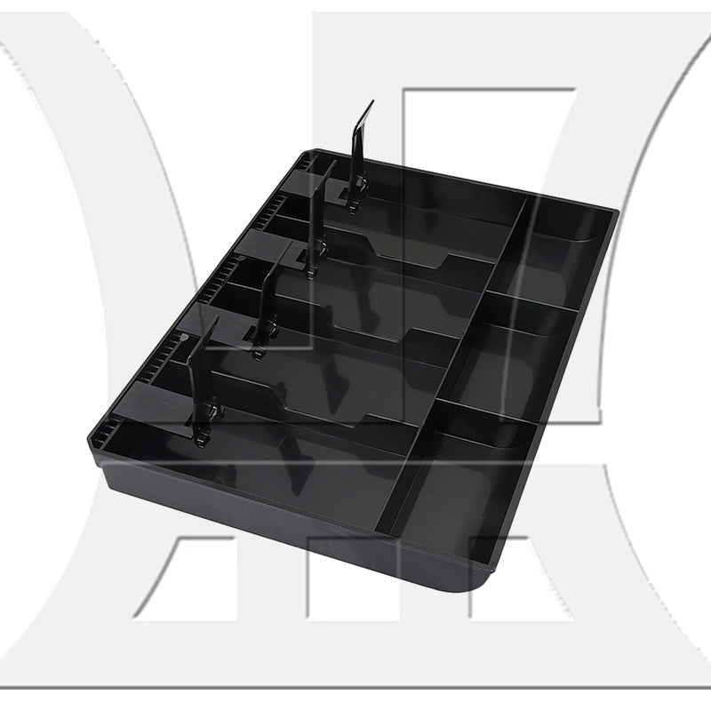 BQLZR 2pcs Cash Drawer Box Black for Supermarket Shop