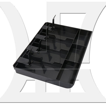 BQLZR 2pcs Cash Drawer Box Black for Supermarket Shop