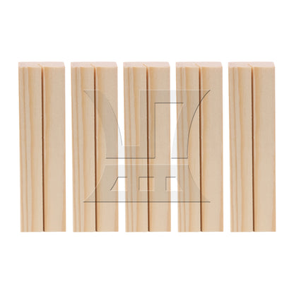 BQLZR Wooden Card Holder for Wedding Dinner Party 3.94"x1.06"x0.71"