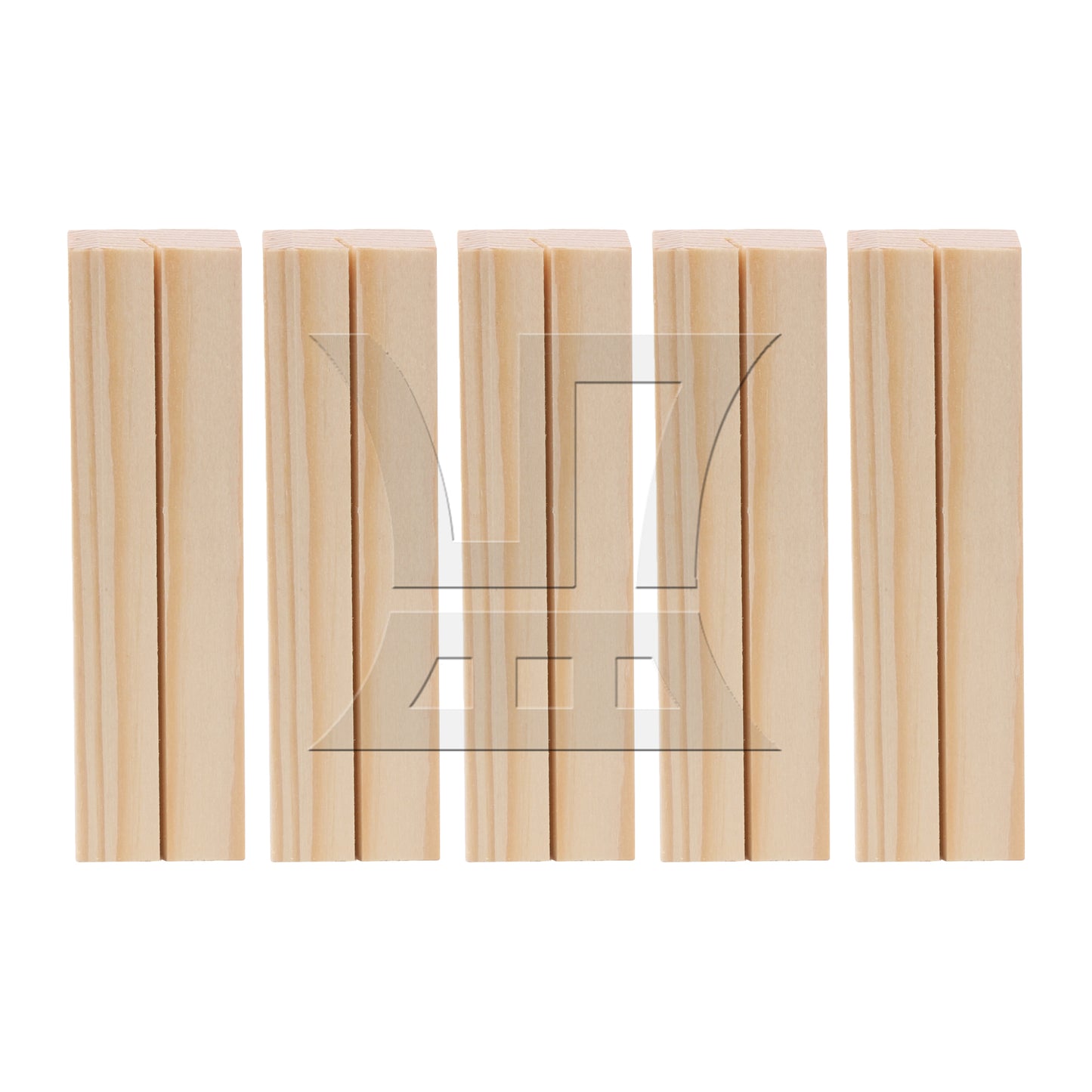 BQLZR Wooden Card Holder for Wedding Dinner Party 3.94"x1.06"x0.71"