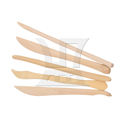 BQLZR Wood Pottery Carving Tools for Shaping and Sculpting 5.51-6.3inch