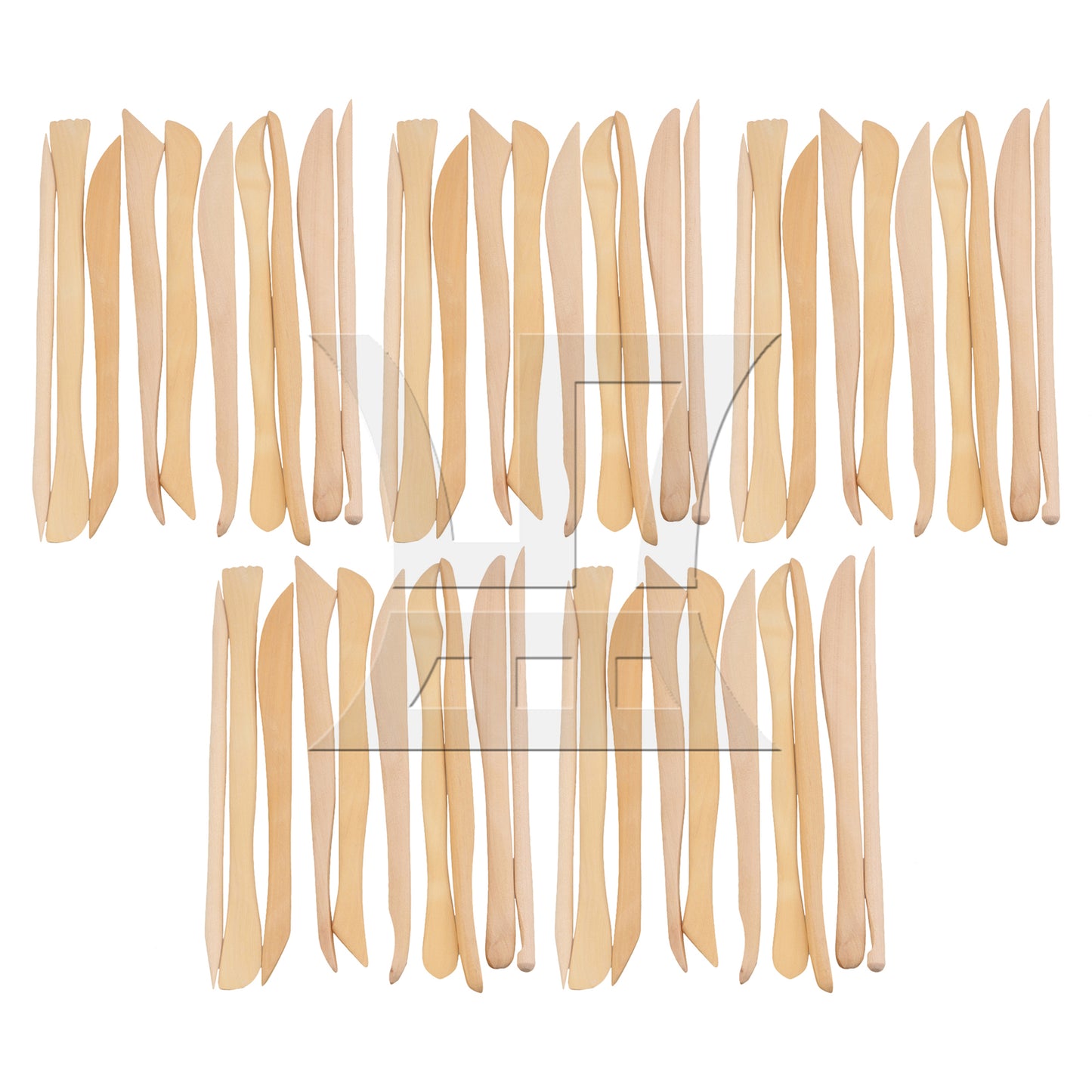 BQLZR Wood Pottery Carving Tools for Shaping and Sculpting 5.51-6.3inch