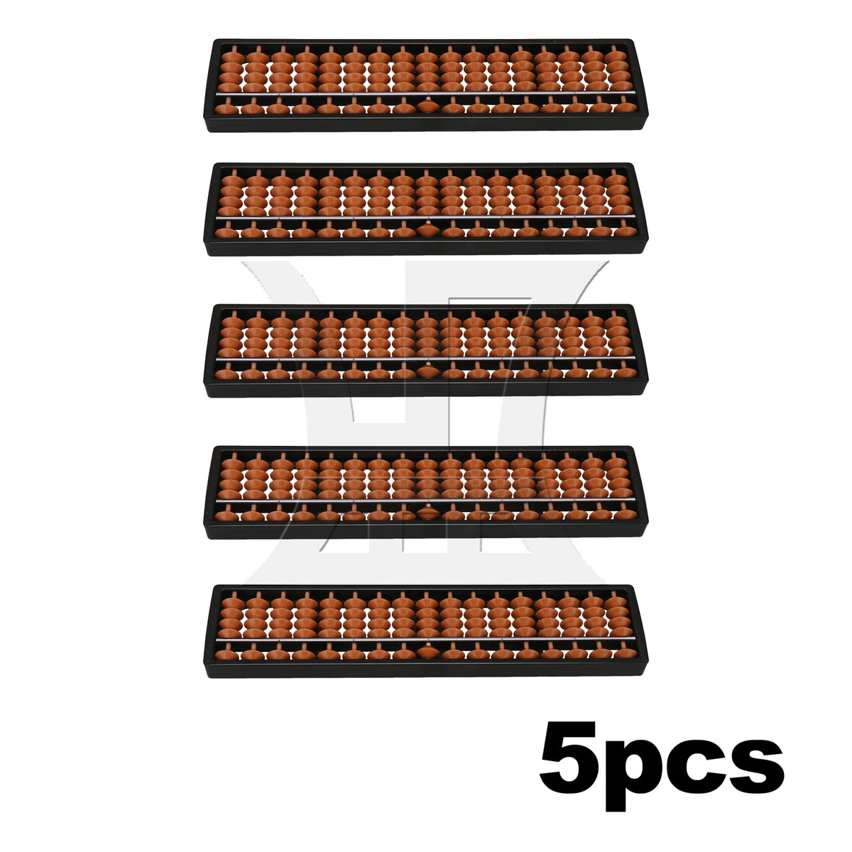 BQLZR 17-Tier 5-Bead ABS Abacus