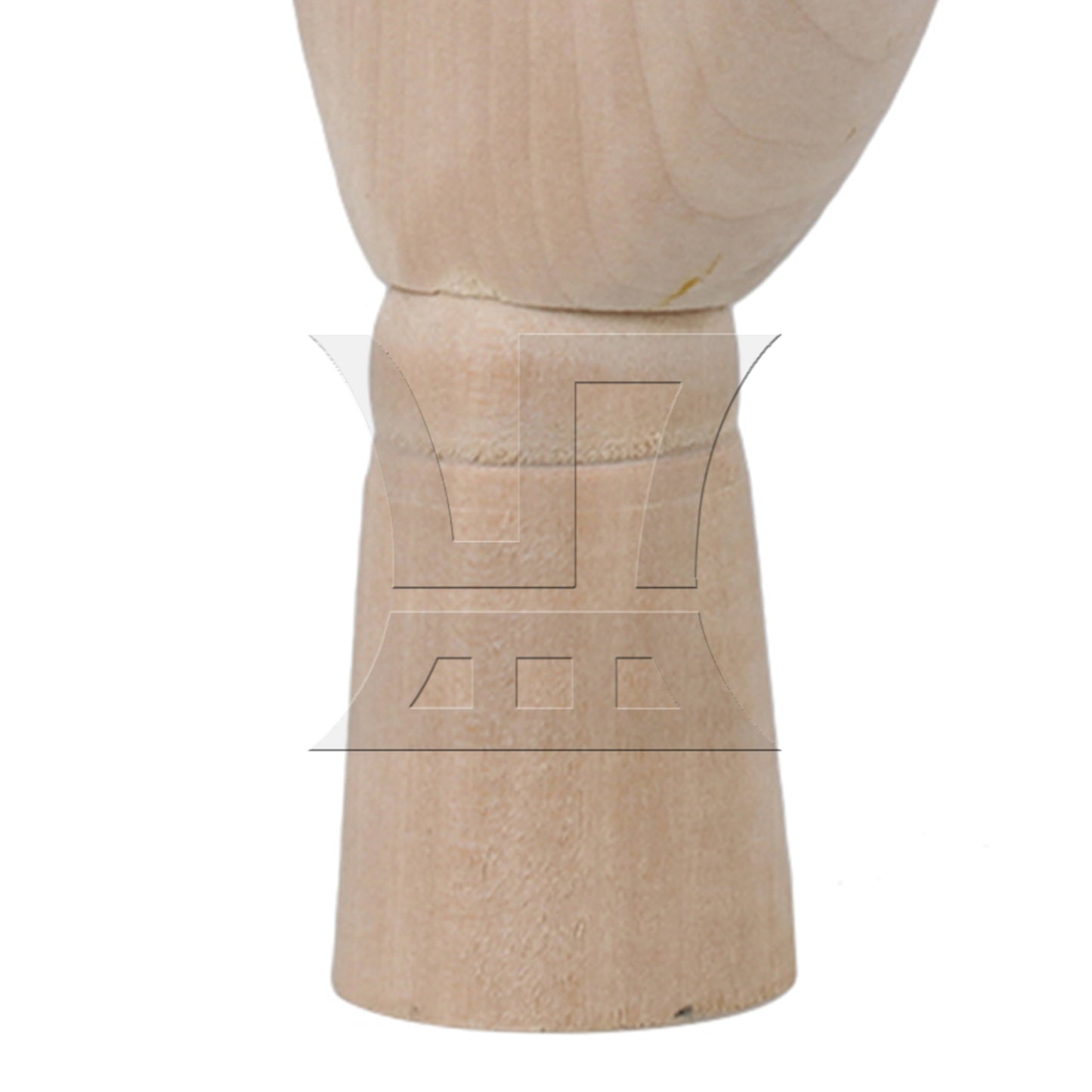 BQLZR Wood Manikin Left Hand Model 7 Inch for Bookshelf Office Decoration
