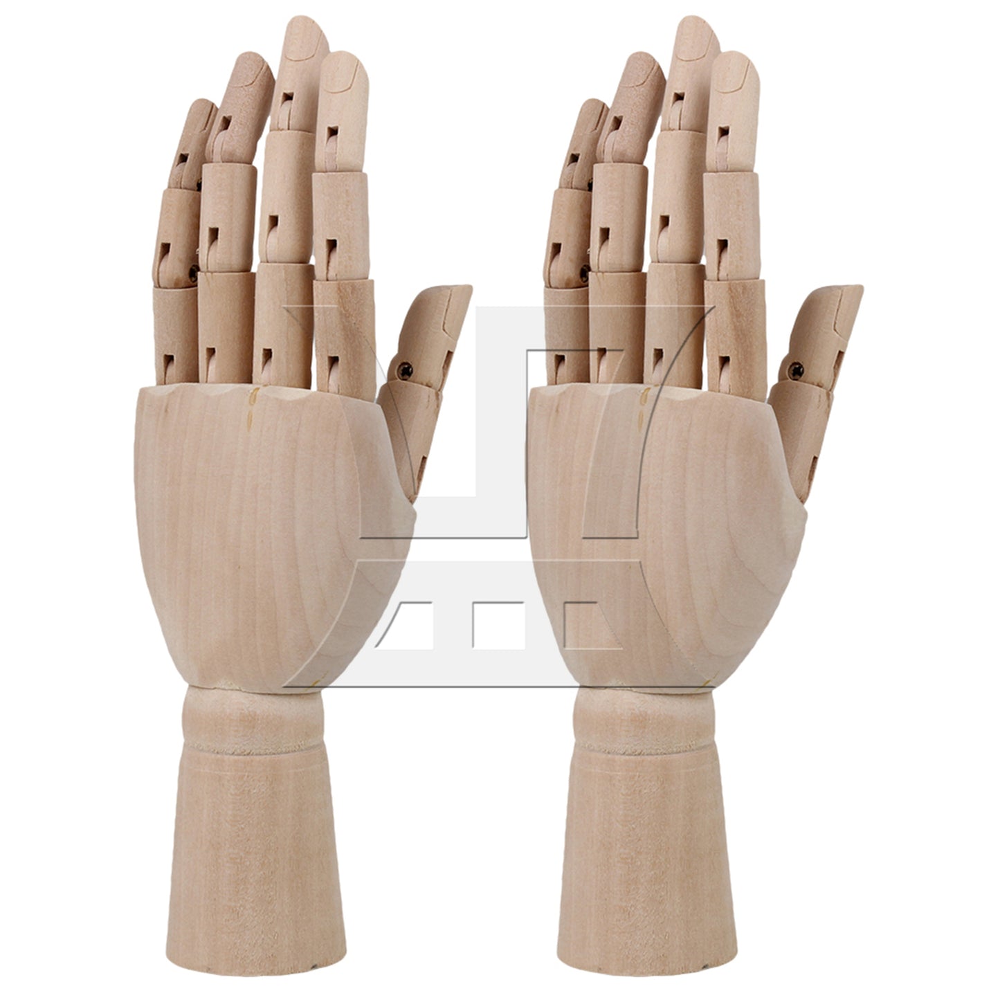 BQLZR Wood Manikin Left Hand Model 7 Inch for Bookshelf Office Decoration