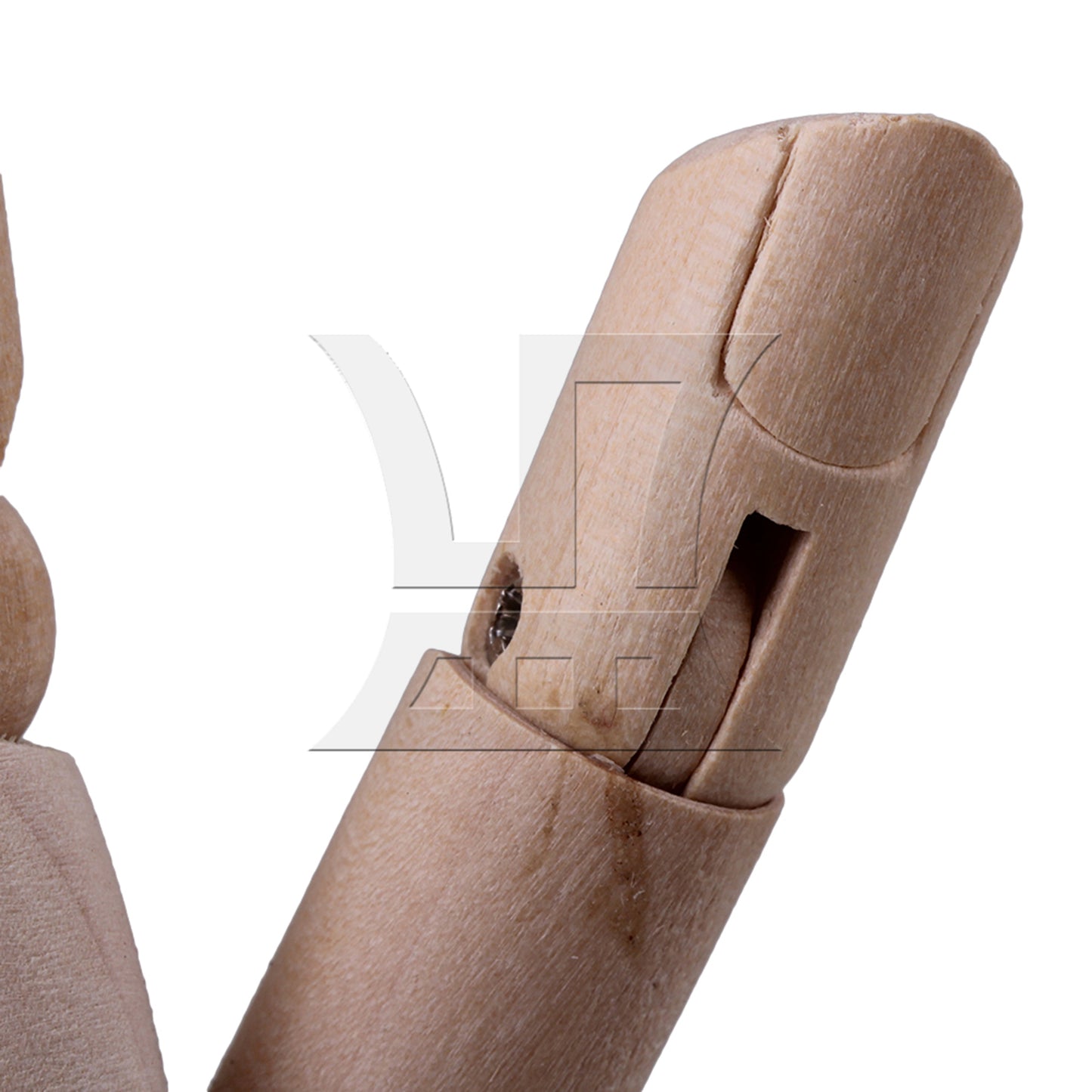 BQLZR Wood Manikin Left Hand Model 7 Inch for Bookshelf Office Decoration
