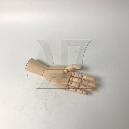 BQLZR Wood Manikin Left Hand Model 7 Inch for Bookshelf Office Decoration