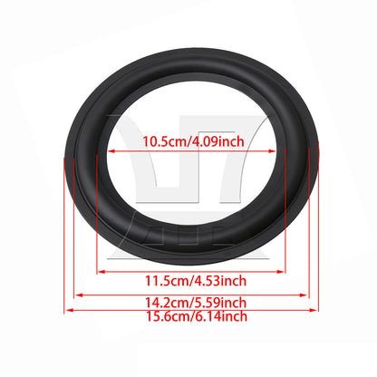 BQLZR 10pcs Speaker Rubber Ring, 156mm, Suitable For Home Audio