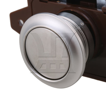 BQLZR Brown Keyless Push Button Latch for RV Camper Caravan Part 1.5-1.8cm