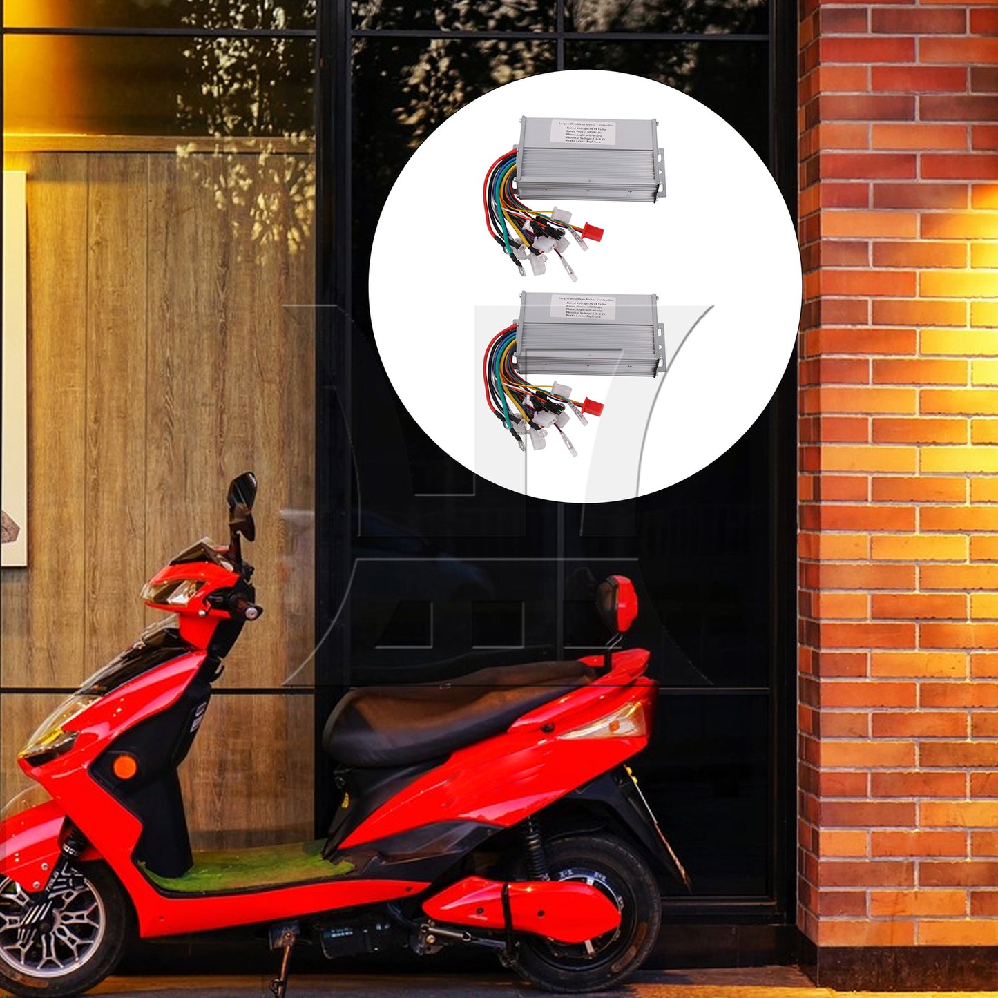 BQLZR  Electric Vehicle Brushless Controller 36V 350W 30A for Electric Bikes
