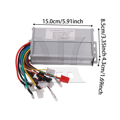 BQLZR  Electric Vehicle Brushless Controller 36V 350W 30A for Electric Bikes