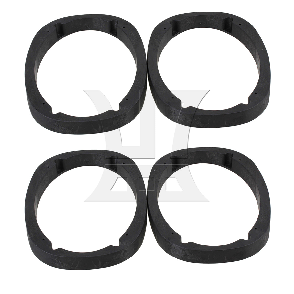 BQLZR 6" x 9" Solid Elliptical Speaker Spacer Adapter 1" Depth Bracket Holder