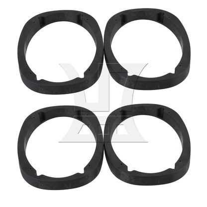 BQLZR 6" x 9" Solid Elliptical Speaker Spacer Adapter 1" Depth Bracket Holder