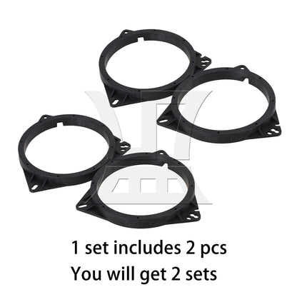BQLZR 6.5" Car Auto Vehicle Speaker Adapter Mount 3/4" Depth Ring Adapter