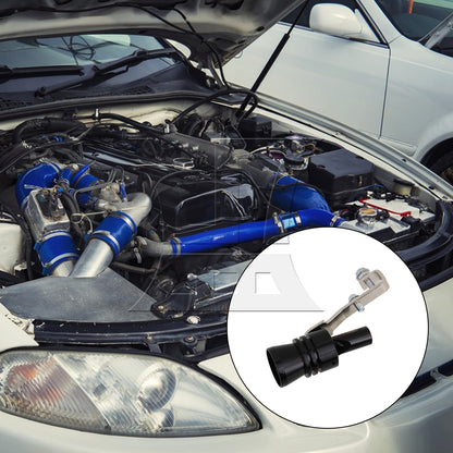 BQLZR 2PCS Car Turbo Whistle XL Black