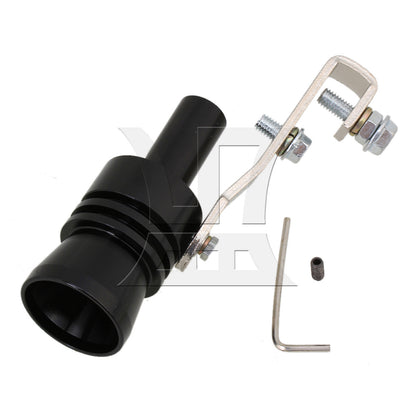 BQLZR 2PCS Car Turbo Whistle XL Black