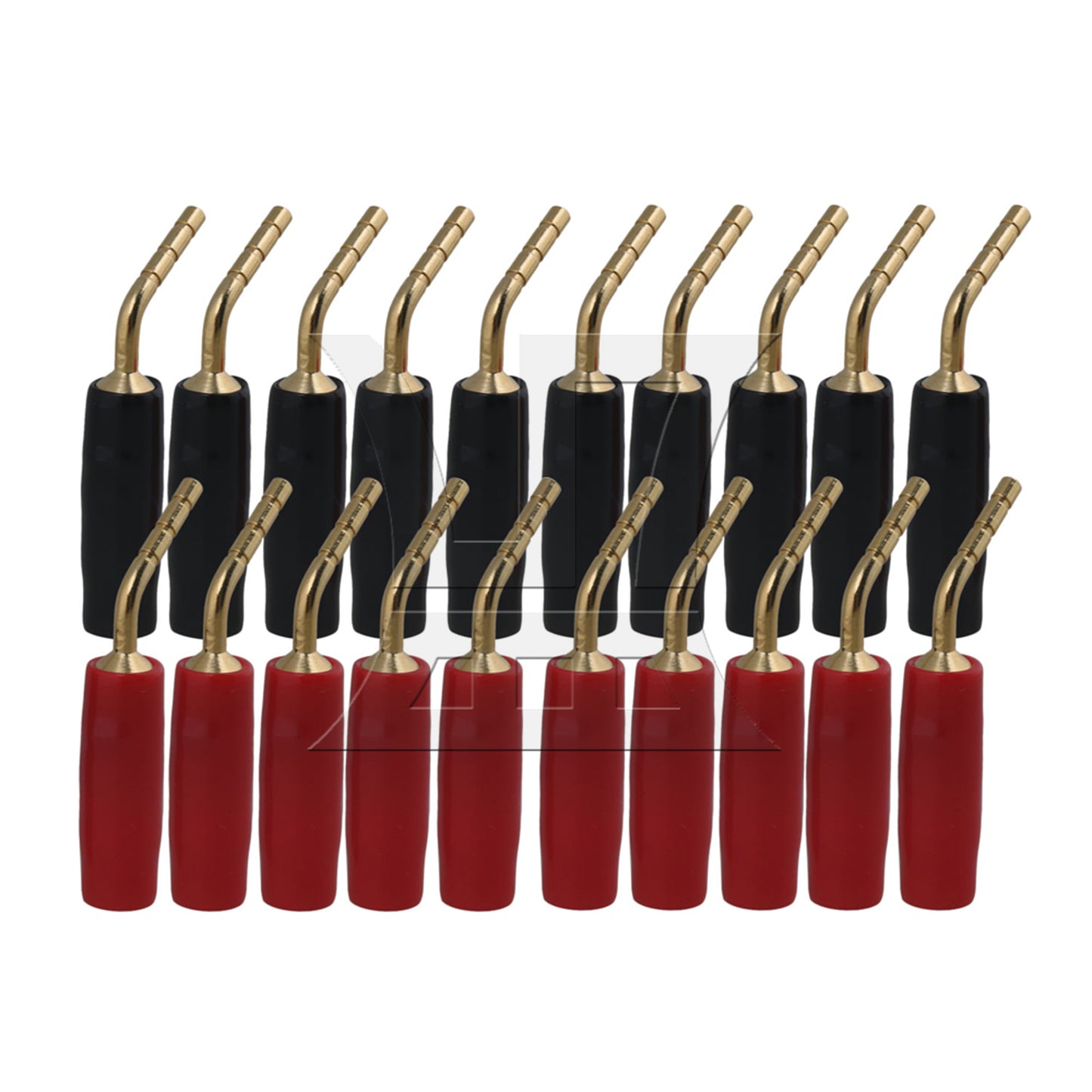 BQLZR 2mm Banana Speaker Wire Cable Audio Cable Wire Plugs Connectors