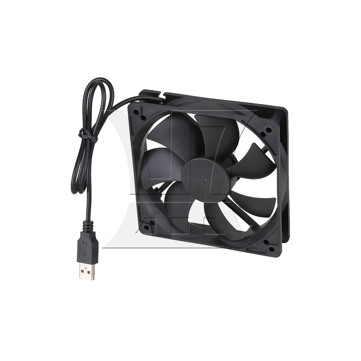 BQLZR  Black DC 5V USB 12cm Computer Case Exhaust Fan Desktop Cooling Tool
