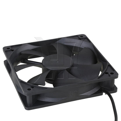 BQLZR  Black DC 5V USB 12cm Computer Case Exhaust Fan Desktop Cooling Tool