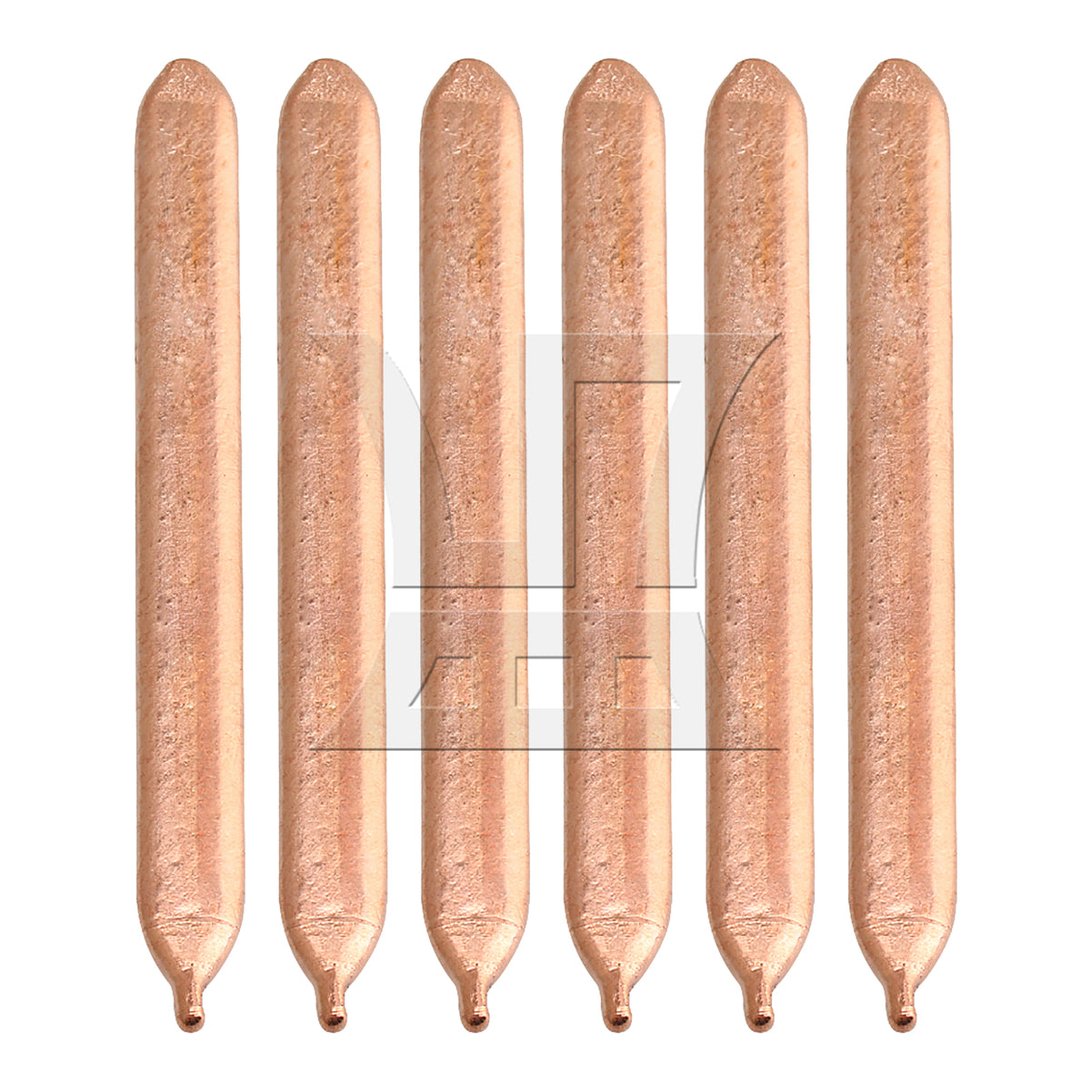 BQLZR Copper Computer Flat Heat Pipe 0.3x0.8x8cm Gold for Cpu Cooler
