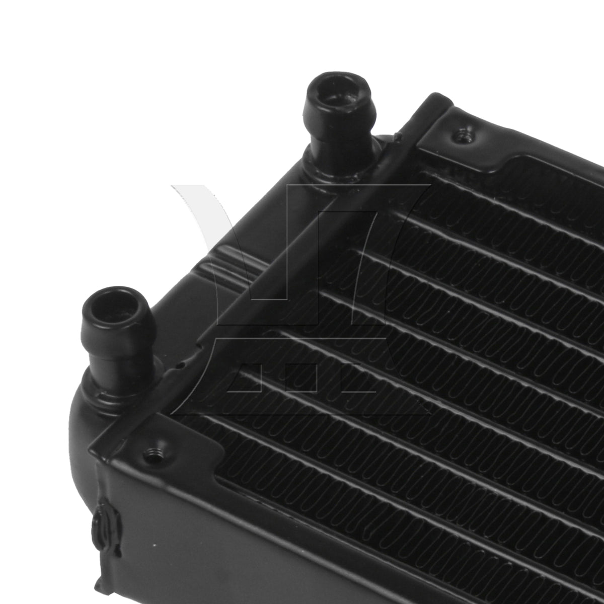 BQLZR 3 Pieces Metal Head Cooling Computer CPU Heat Exchanger Radiator 80 Row Black