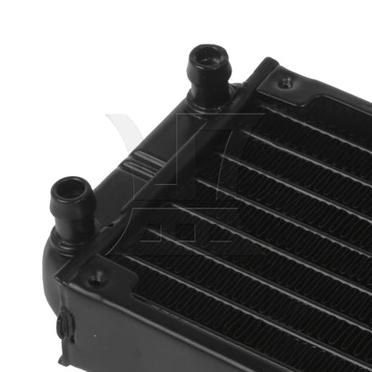 BQLZR 3 Pieces Metal Head Cooling Computer CPU Heat Exchanger Radiator 80 Row Black