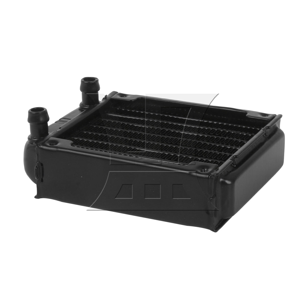 BQLZR 3 Pieces Metal Head Cooling Computer CPU Heat Exchanger Radiator 80 Row Black