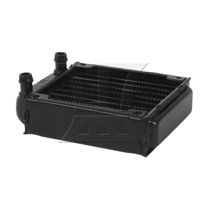 BQLZR 3 Pieces Metal Head Cooling Computer CPU Heat Exchanger Radiator 80 Row Black
