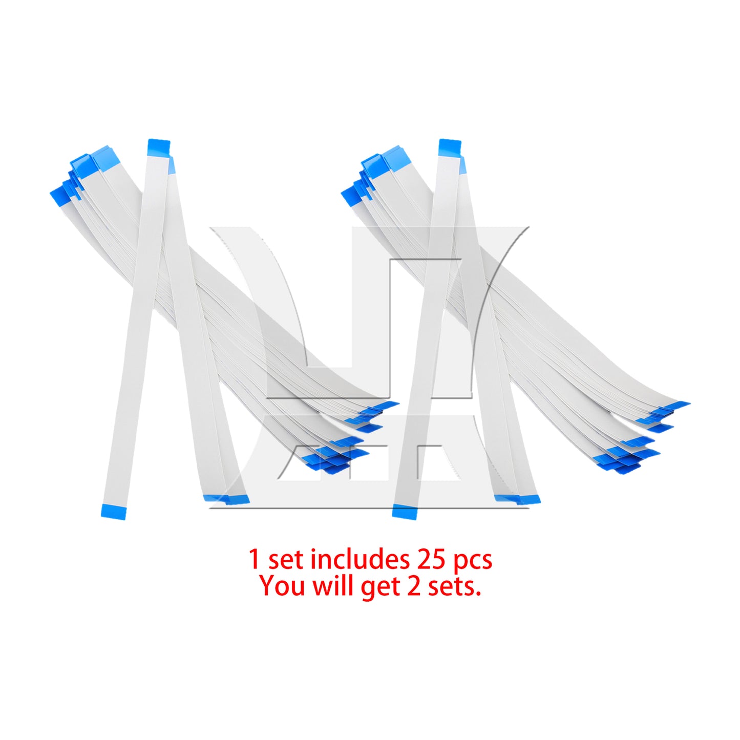 BQLZR FPC FFC Flip Flat Ribbon Cable Reverse Direction 200mm 20 Pins 0.5mm Pitch