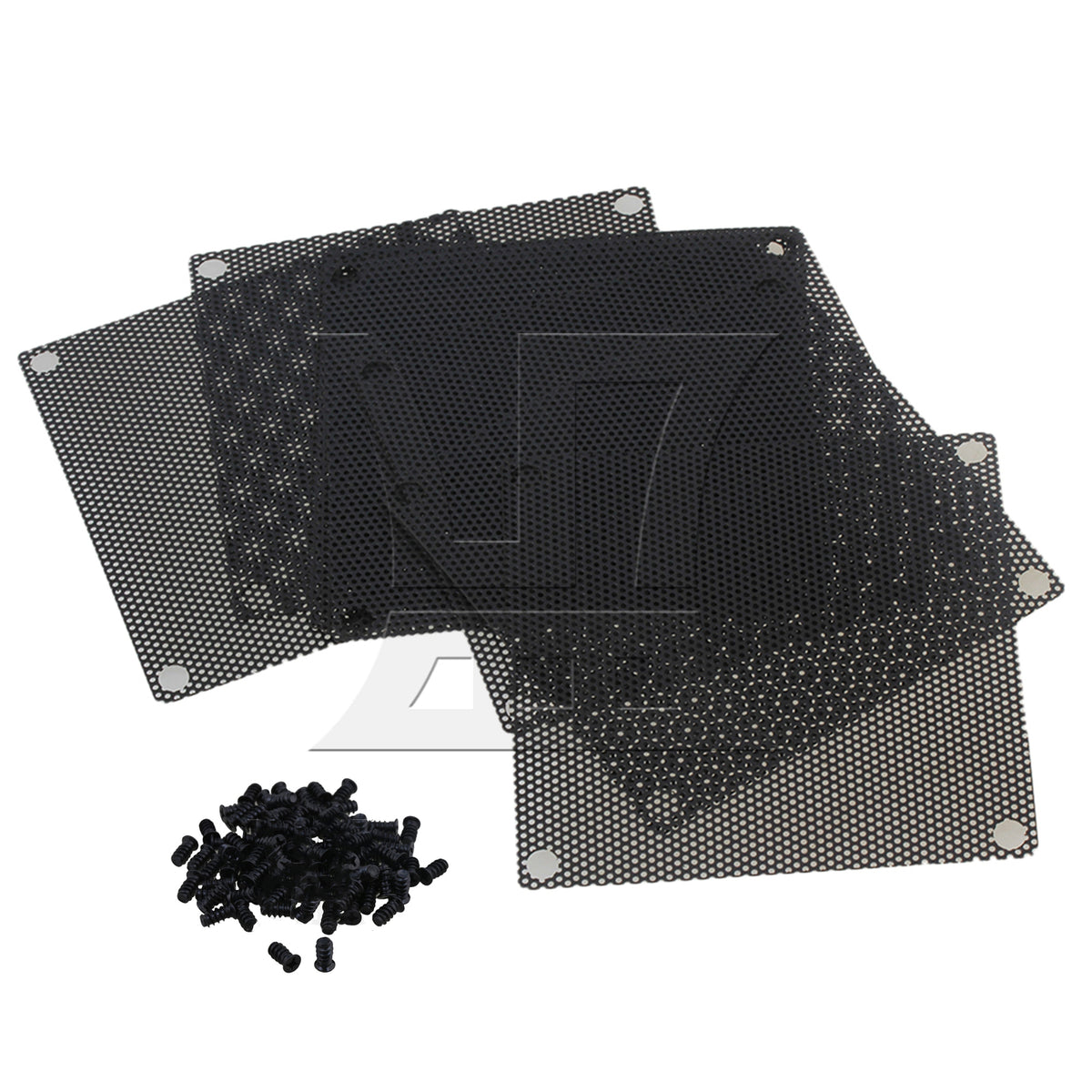 BQLZR Black 80 x 80mm PC Computer Chassis Fan Filter Mesh Metal Strainer