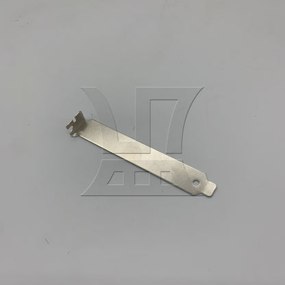 BQLZR 3pcs Computer PCI Slot Cover Plate Flat Side Silver for Computer Speaker Grille Dustproof High Strength No Deformation