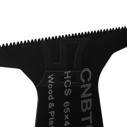BQLZR 5pcs universal high carbon steel oscillating saw blade new 65 * 40mm (with CNBTR)