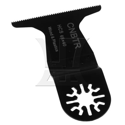 BQLZR 5pcs universal high carbon steel oscillating saw blade new 65 * 40mm (with CNBTR)