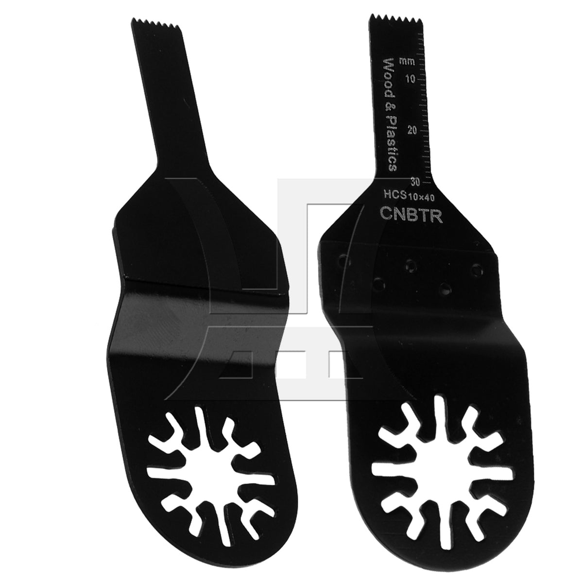 BQLZR 5pcs universal high carbon steel oscillating saw blade 10 * 40mm (with CNBTR)