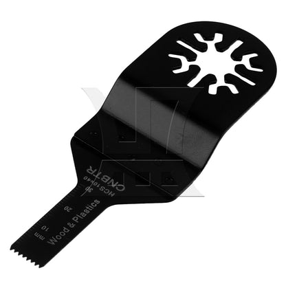BQLZR 5pcs universal high carbon steel oscillating saw blade 10 * 40mm (with CNBTR)
