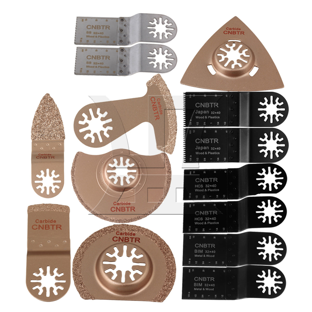 BQLZR Stainless Steel Oscillating Tool Scraper 1.26" Width x 40mm