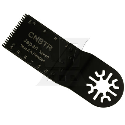 BQLZR General-purpose high-carbon steel oscillating saw blade (Japanese teeth) 32*40mm