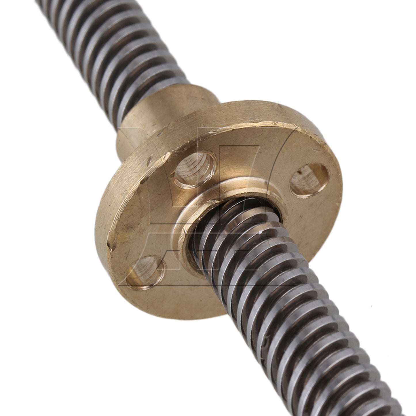 BQLZR Vertical 8mm 350mm Length Lead Screw Rod Flange Pillow Block Set