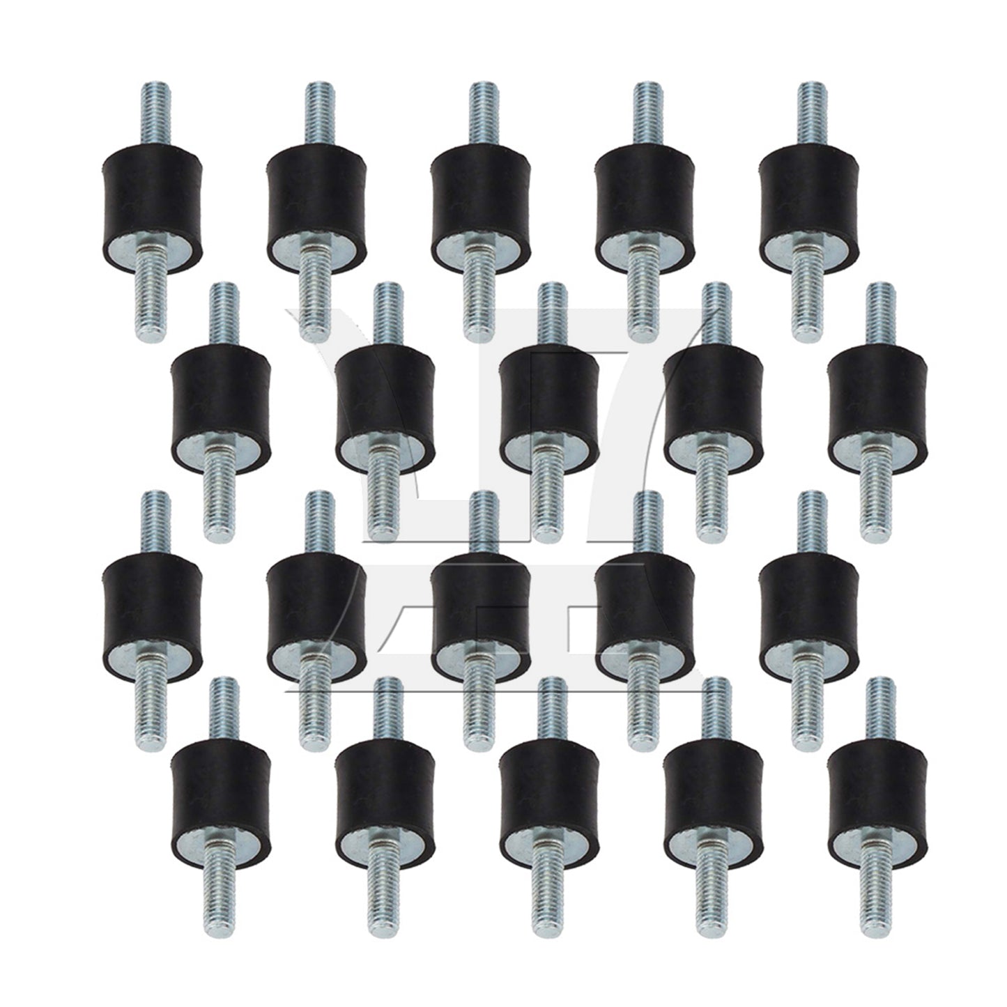 BQLZR 5PCS 5mm Double Ends Screw Against-Vibration Mount Silentblock For Engine