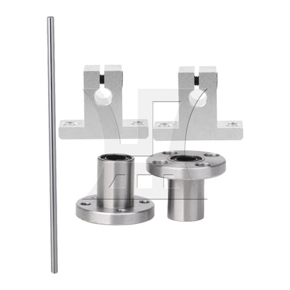BQLZR  LMF8UU Round Flange Linear Bearing for 8mm Linear Shaft CNC Machine
