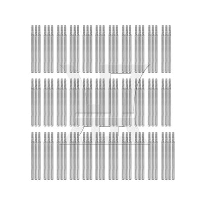 BQLZR  2mm Gems Engraving Drill Bits Coated Jade Engrave Silver