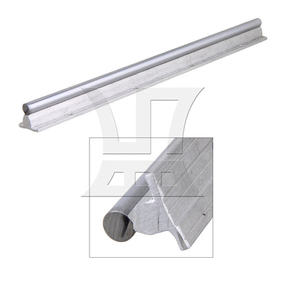 BQLZR  Silver 12mm Shaft 400mm Linear Bearing Rail w/ Open Linear Motion Block