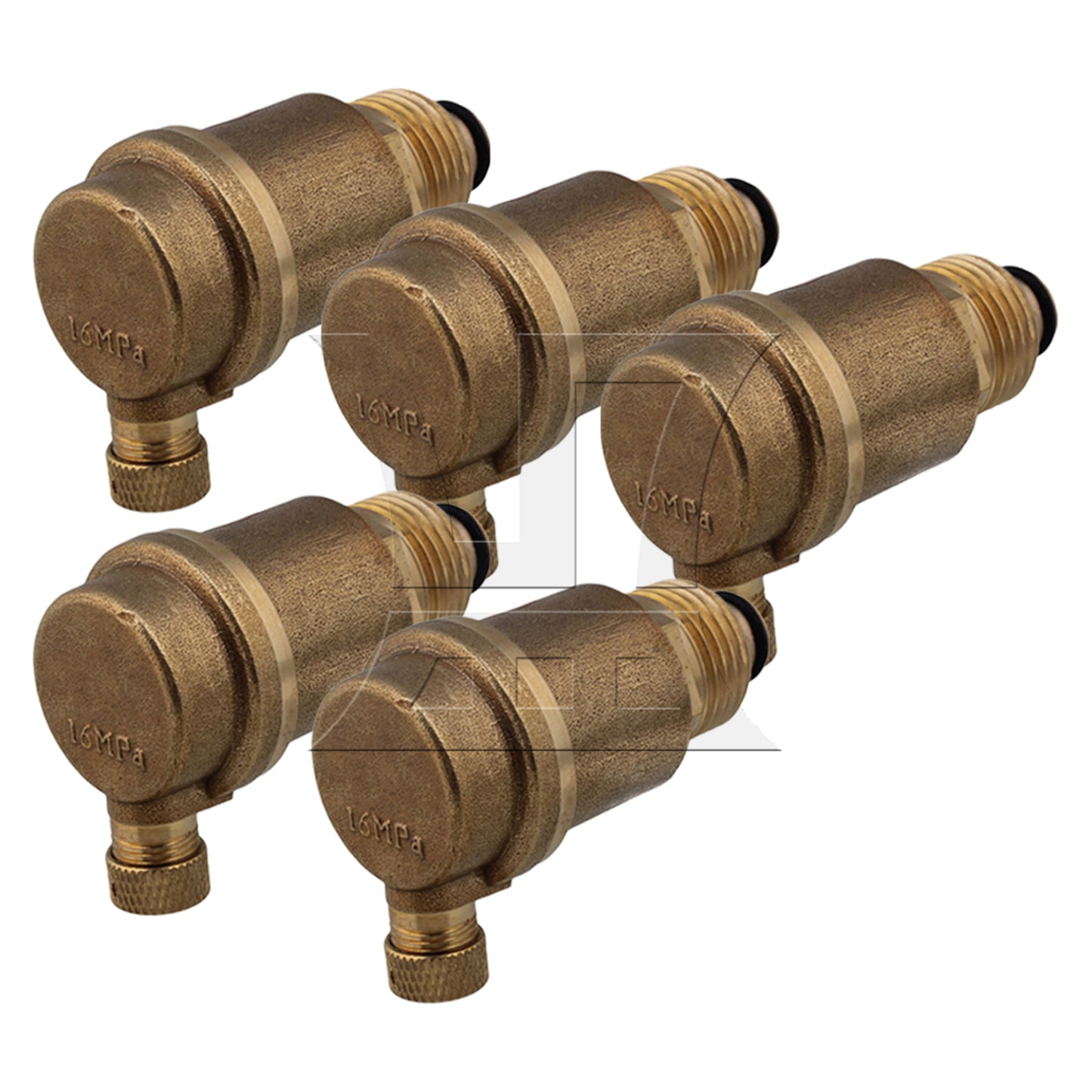 BQLZR Brass Automatic Valve 1/2" for Air Vent Boiler Water Supply System
