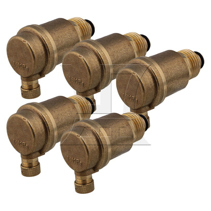 BQLZR Brass Automatic Valve 1/2" for Air Vent Boiler Water Supply System