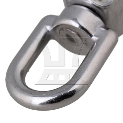 BQLZR 10 x M20 Stainless Steel 304 Single Pulley Block with Dia 20mm Wheel
