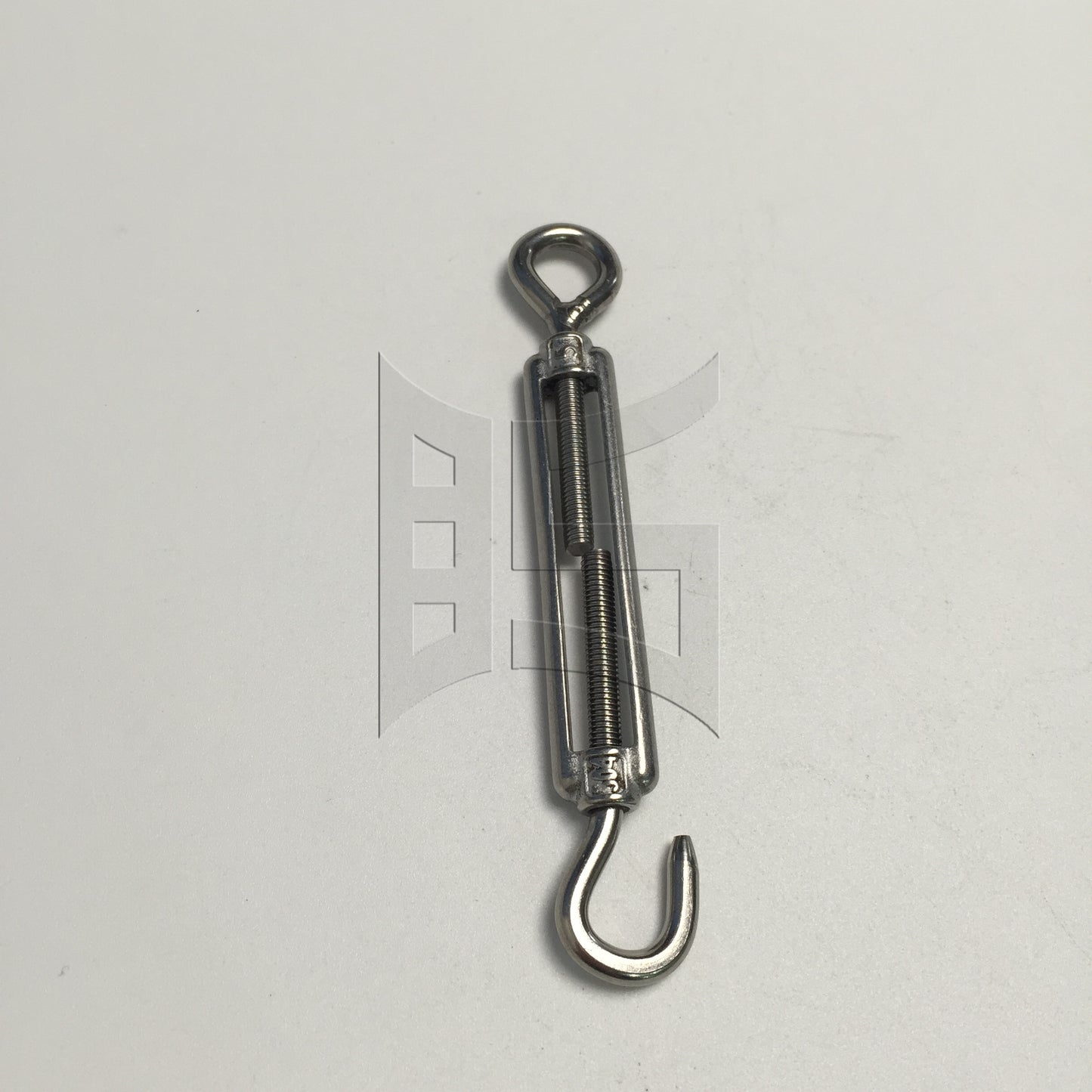 BQLZR BQLZR Silver M5 Hook & Eye Turnbuckle Wire Rope 304 Stainless Steel