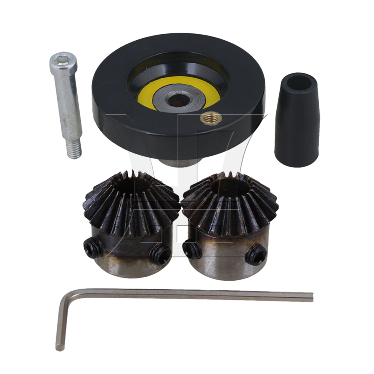BQLZR T8 Lead Screw Set Bearing Pillow Block Bracket Handwheel Gear Wheel BQLZR
