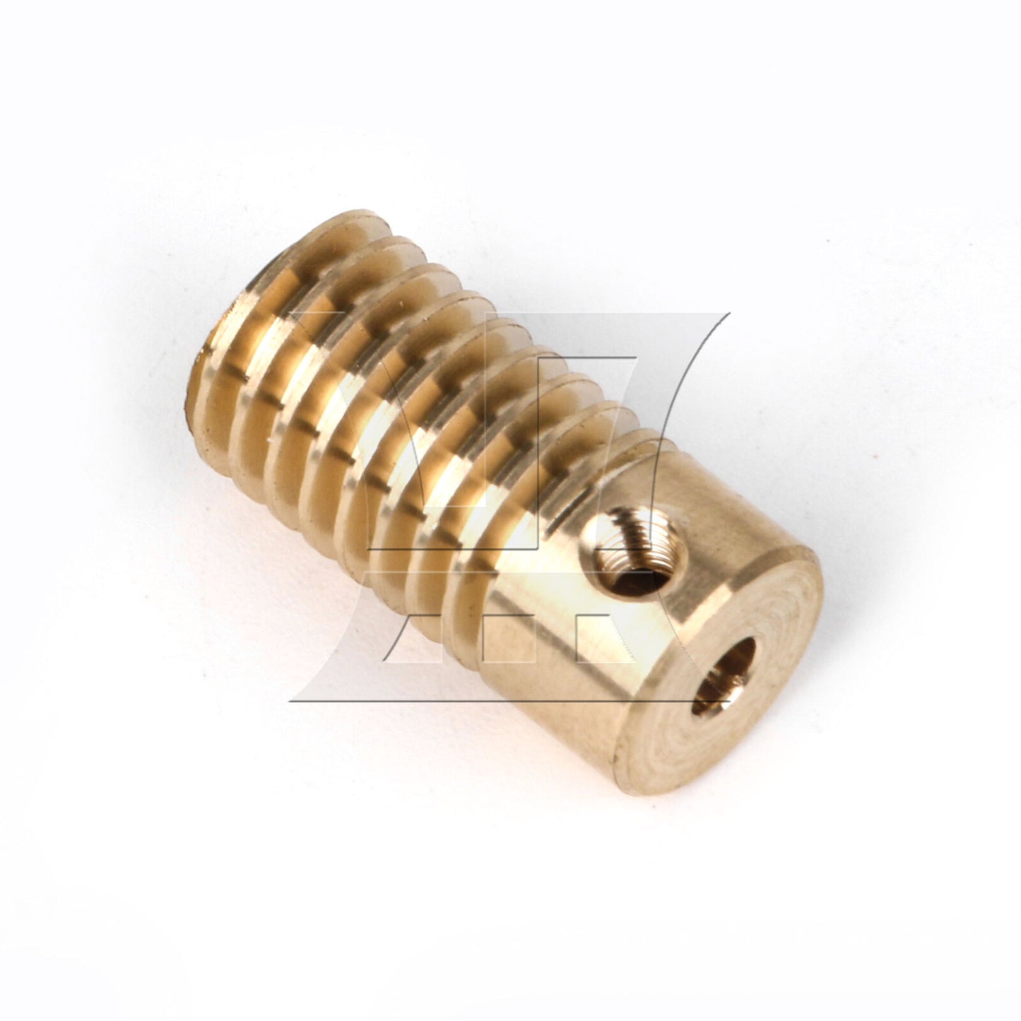 BQLZR 0.5 Modulus Light Weight Brass Turbine Wheel & Gear Shaft with 3mm Bore Set