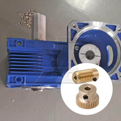 BQLZR  Ratio 0.5 Modulus 30 T Turbine Gear Wheel & 3MM Hole Dia Shaft