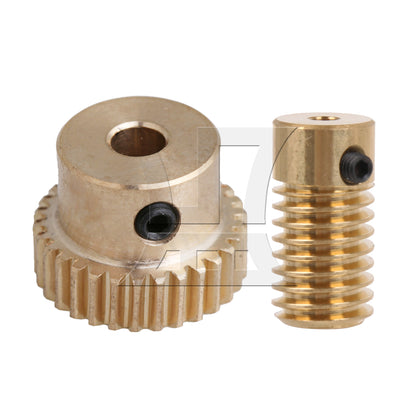BQLZR  Ratio 0.5 Modulus 30 T Turbine Gear Wheel & 3MM Hole Dia Shaft